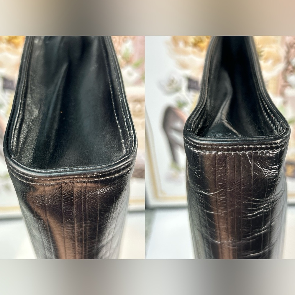Mario Valentino Leather Large Business Bag 😍🖤 - Picture 14 of 17